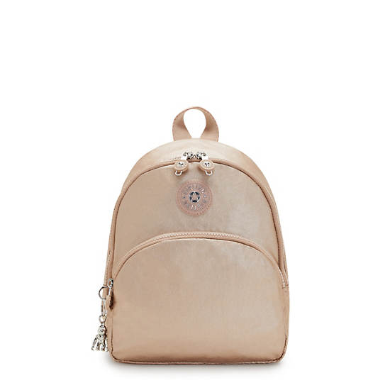 Plecaki Kipling Paola Small Metallic Złote | PL 1615XY